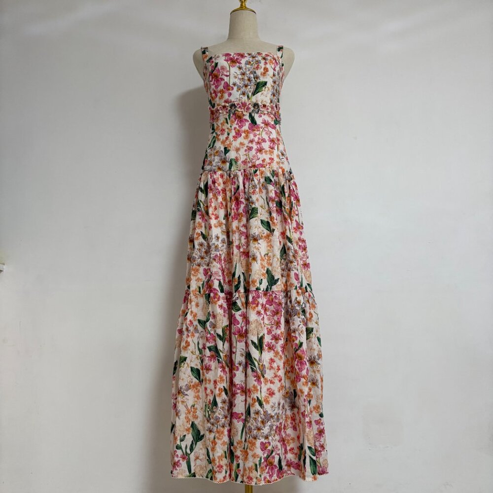 Agua by Agua Bendita Floral Print Maxi Dress - Picture 4 of 13